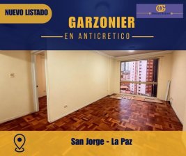 GARZONIER EN ANTICRETICO CERCA DEL MULTICINE