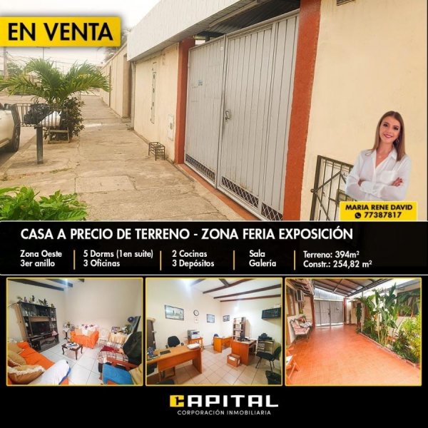 Casa en Venta en Zona Oeste Santa Cruz de la Sierra, Santa Cruz