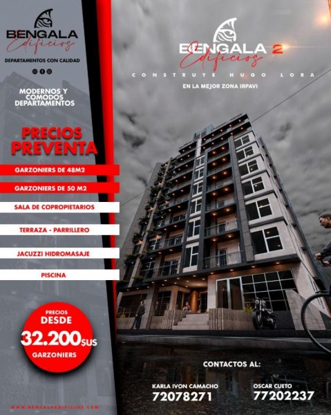 Foto Departamento en Venta en EL.VERGEL, Zona Irpavi, La Paz - U$D 33 - DEV4802 - BienesOnLine