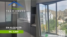 ACHUMANI, excelente oportunidad - departamento a estrenar en alquiler