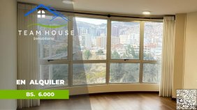 SOPOCACHI - Av. Arce, moderno departamento en alquiler