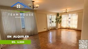 SOPOCACHI, en alquiler hermoso departamento