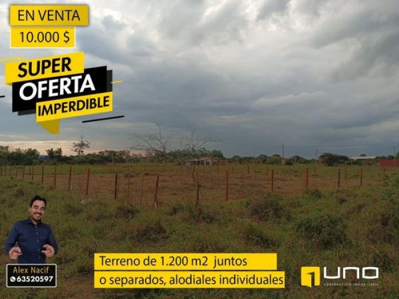 Terreno en Venta en  Urb. El Gran Paititi carretera al norte, Santa Cruz