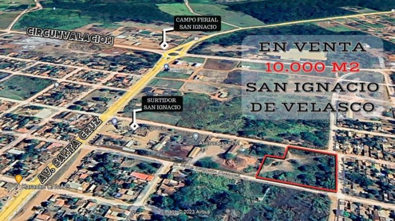 Terreno en Venta en San Antonio San Ignacio de Velasco, Santa Cruz