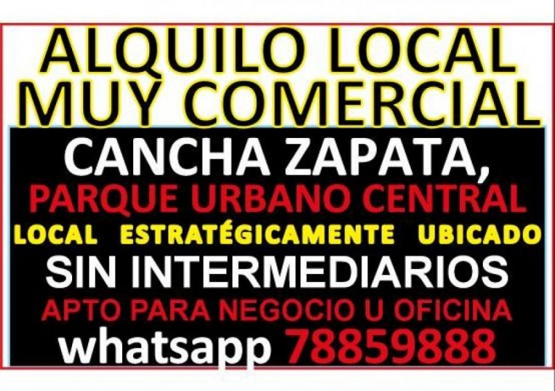 Local en Alquiler en Parque Urbano Central La Paz, La Paz