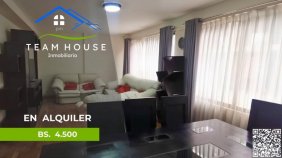SOPOCACHI BAJO, departamento amoblado y equipado en alquiler