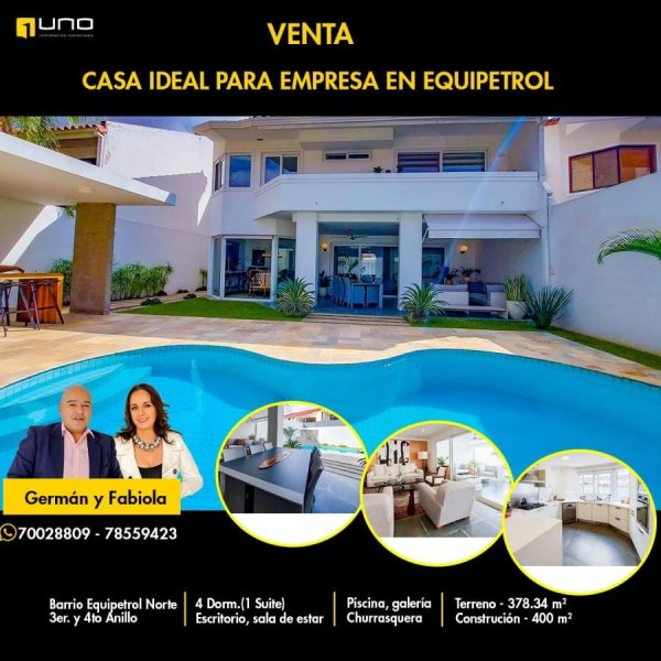 Casa en Venta en ZONA OESTE, BARRIO EQUIPETROL NORTE Santa Cruz de la Sierra, Santa Cruz