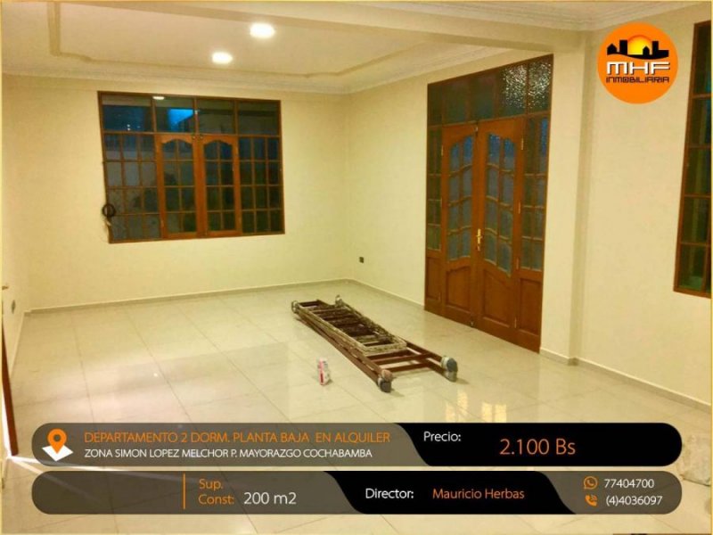 Foto Departamento en Alquiler en Mayorazgo, Cochabamba, Cochabamba - $ 2.100 - DEA7815 - BienesOnLine