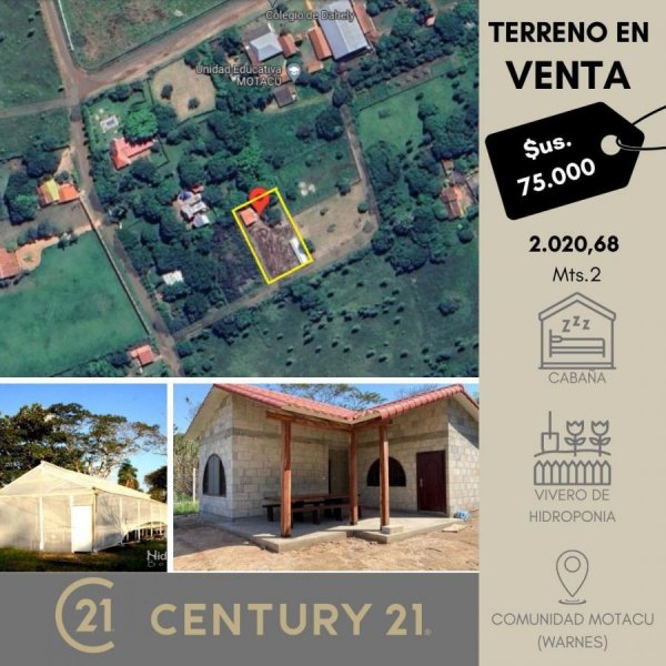 Terreno en Venta en  Warnes, Santa Cruz