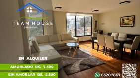 Departamento en Alquiler en Calacoto La Paz, La Paz