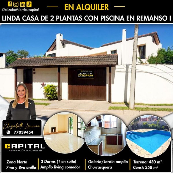 Casa en Alquiler en  Santa Cruz de la Sierra, Santa Cruz