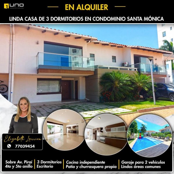 Casa en Alquiler en  Santa Cruz de la Sierra, Santa Cruz