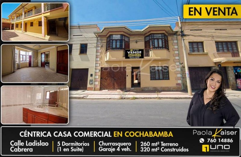 Foto Casa en Venta en centro, Cochabamba, Cochabamba - U$D 358.000 - CAV7146 - BienesOnLine