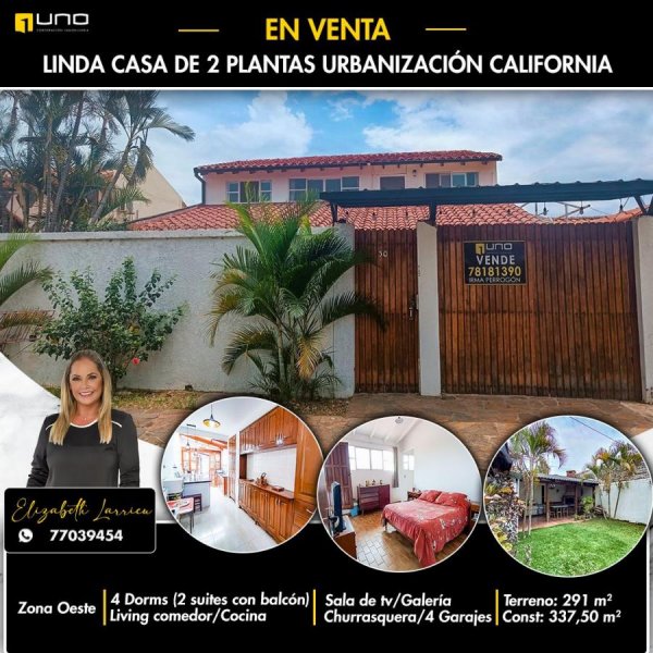 Foto Casa en Venta en zona este, Santa Cruz - U$D 156.000 - CAV7055 - BienesOnLine