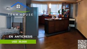 CRUCE VILLA ARMONÍA, moderno departamento 3D en anticrético (traspaso)
