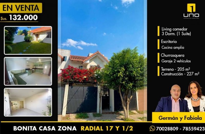 Casa en Venta en JARDIN LATINO Santa Cruz de la Sierra, Santa Cruz