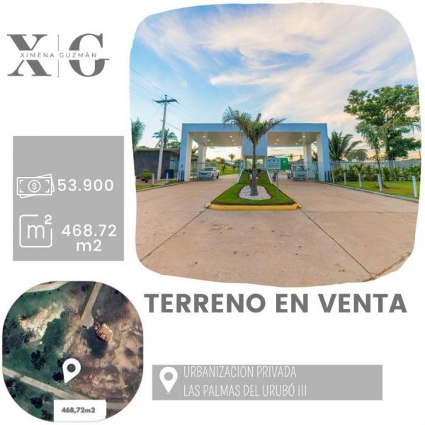 TERRENO EN VENTA EN LA URBANIZACION PRIVADA LAS PALMAS DEL URUBÓ III