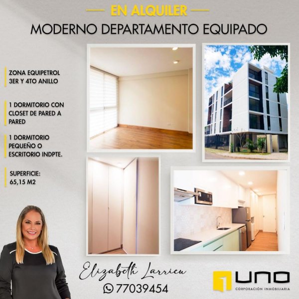 Departamento en alquiler zona norte