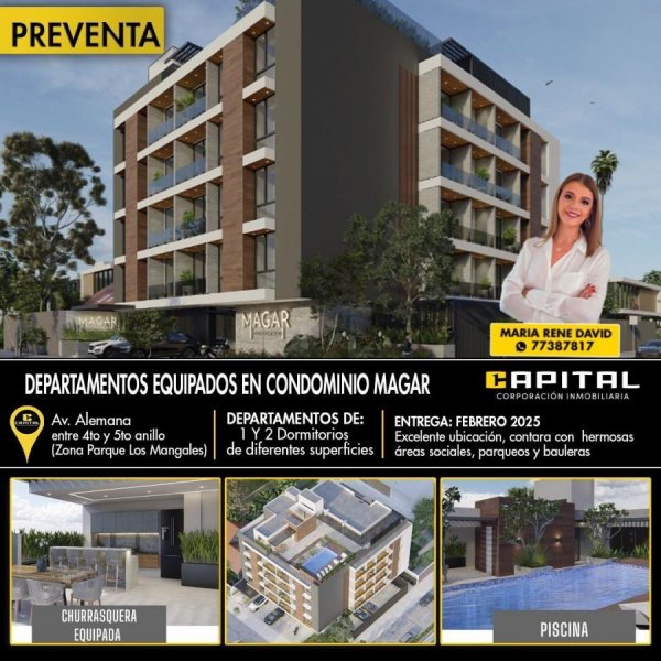 Departamento en Venta en Zona Norte Santa Cruz de la Sierra, Santa Cruz