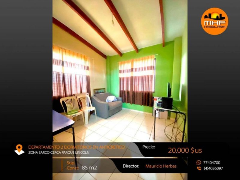 Departamento en Venta en Sarco Cochabamba, Cochabamba