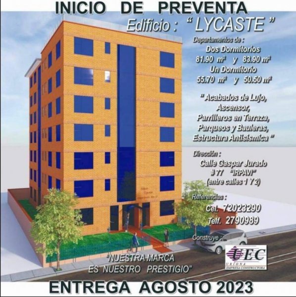 Departamento en Venta en Irpavi Murillo, La Paz