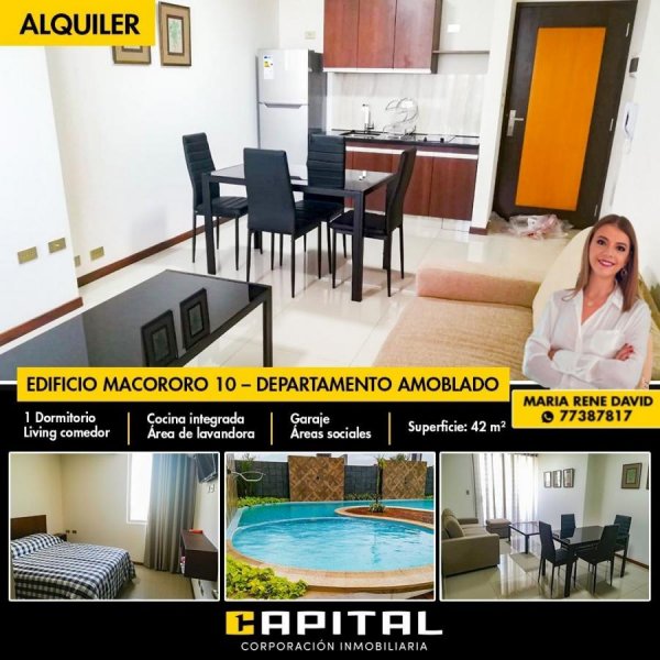 Departamento en Alquiler en Zona Norte Santa Cruz de la Sierra, Santa Cruz