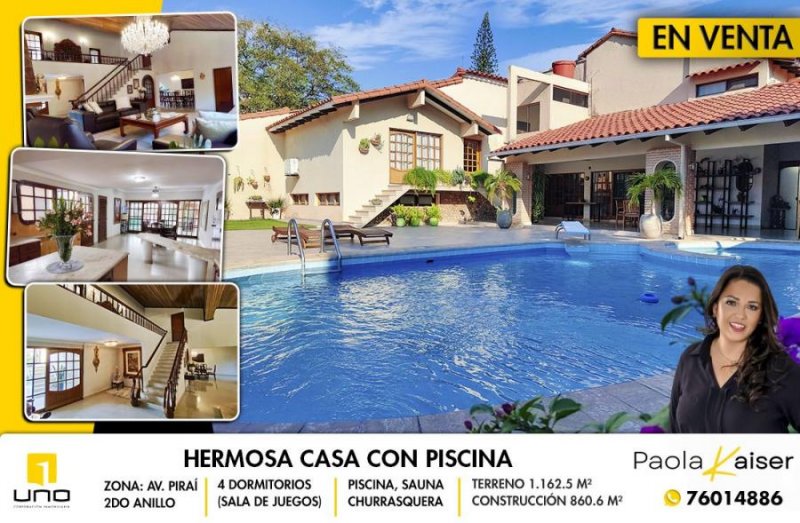 Foto Casa en Venta en Zona oeste, Santa Cruz de la Sierra, Santa Cruz - U$D 925.000 - CAV5854 - BienesOnLine