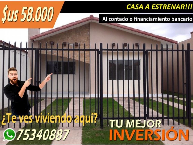 Foto Casa en Venta en Urbanización Campos del Este, Santa Cruz de la Sierra, Santa Cruz - U$D 58.000 - CAV4178 - BienesOnLine