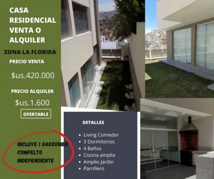 Casa en Venta en Residencial La Paz, La Paz