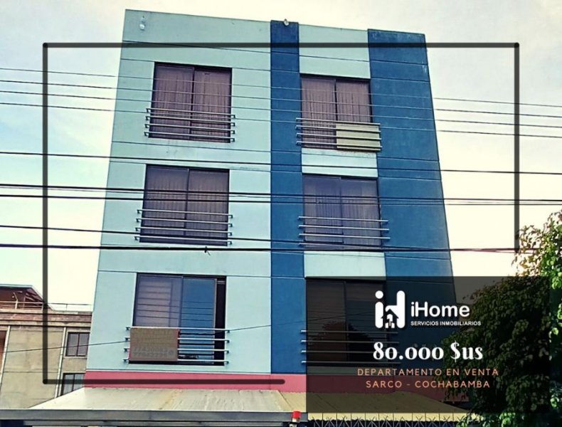 Foto Departamento en Venta en Zona Sarco, Cochabamba, Cochabamba - U$D 80.000 - DEV6568 - BienesOnLine