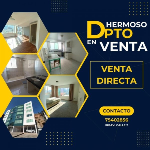 Departamento en Venta en Irpavi La Paz, La Paz