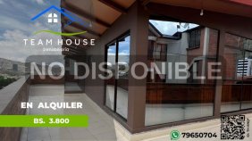 Departamento en Alquiler en Irpavi La Paz, La Paz