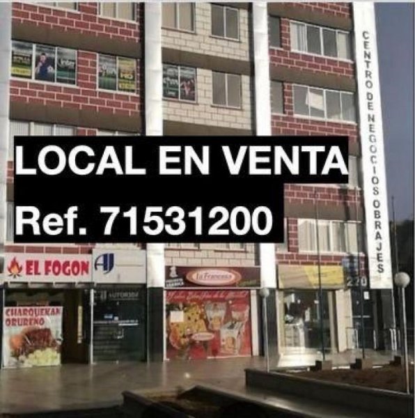 Local en Venta en Obrajes Santa Cruz, La Paz