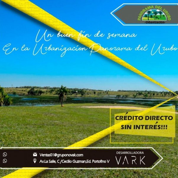 Foto Terreno en Venta en La Bélgica, Santa Cruz - U$D 3.900 - TEV5231 - BienesOnLine