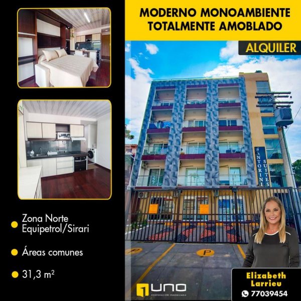 Foto Departamento en Alquiler en Santa Cruz de la Sierra, Santa Cruz - U$D 450 - DEA6469 - BienesOnLine