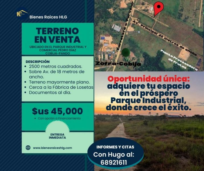 Terreno en Venta en  Cobija, Pando