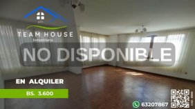 Departamento en Alquiler en Sopocachi La Paz, La Paz