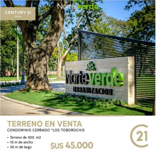 Terreno en Venta en URBANIZACION NORTE VERDE Santa Cruz de la Sierra, Santa Cruz