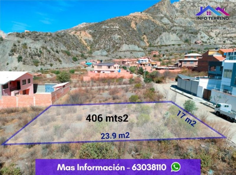 Terreno en Venta en Mallasa La Paz, La Paz