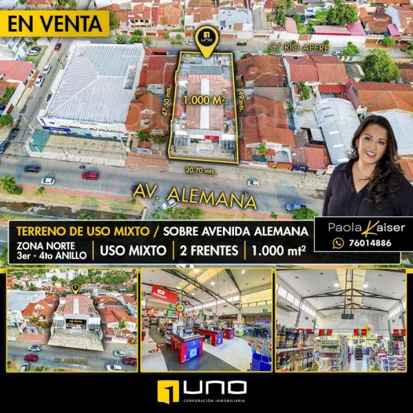 Terreno en Venta en zona norte Santa Cruz de la Sierra, Santa Cruz