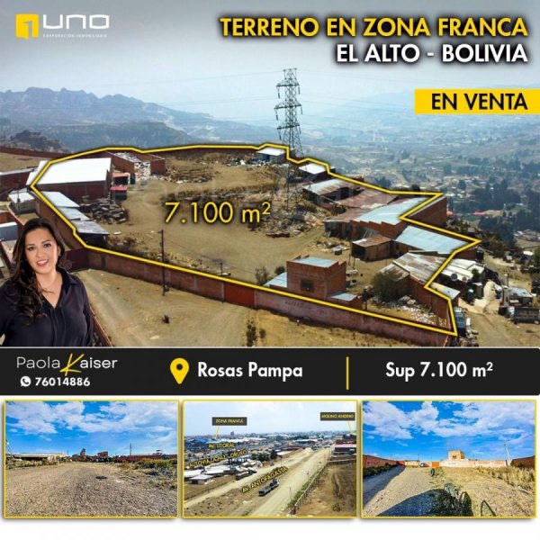 Terreno en Venta en rosas pampa El Alto, La Paz