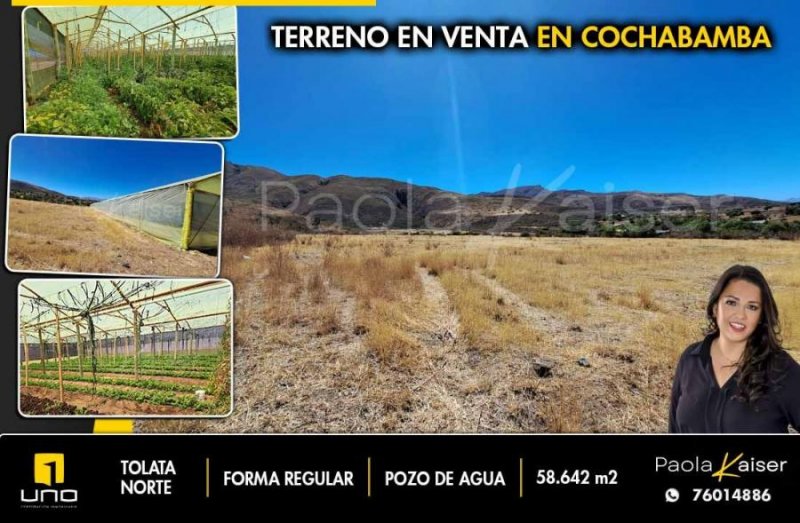 Terreno en Venta en Zona norte Cercado, Cochabamba