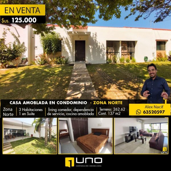 Foto Casa en Venta en Santa Cruz de la Sierra, Santa Cruz - U$D 124.999 - CAV6441 - BienesOnLine